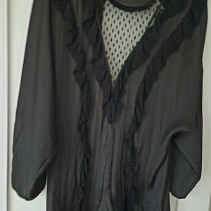 Alice McCall Black Long Sleeve Lace Ramper